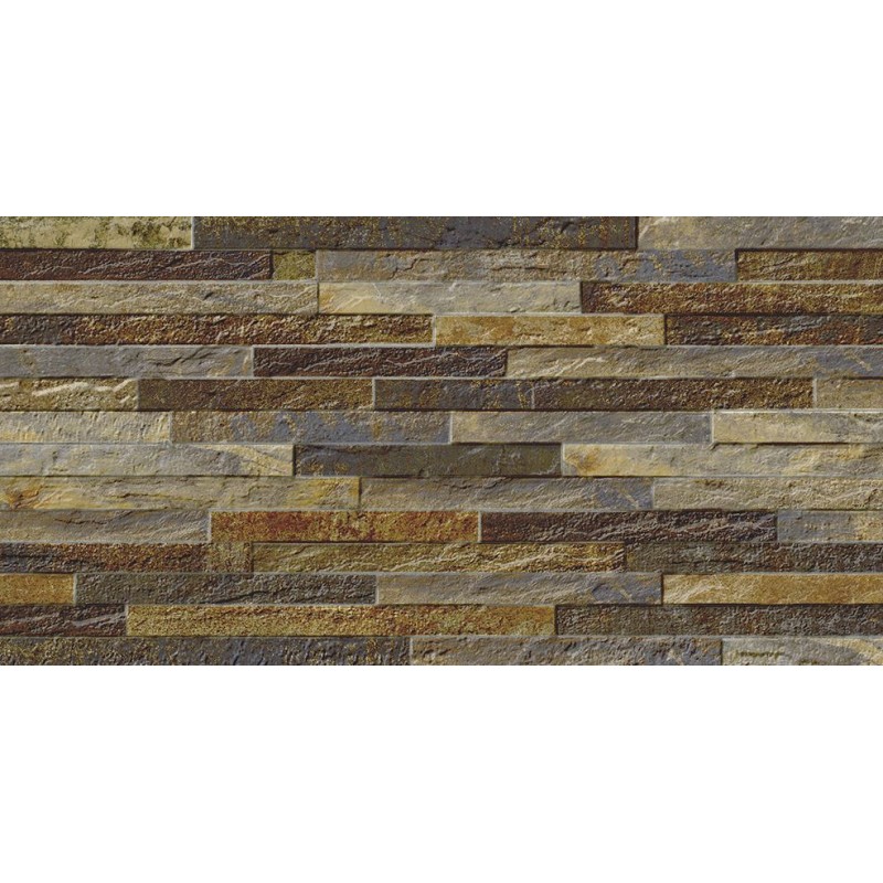 Revestimento Incopisos Minerale Ferro 539007 39cm x 75cm Rústico