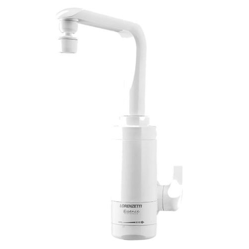 Torneira Elétrica Lorenzetti 5500W 220V Essence Parede Branco