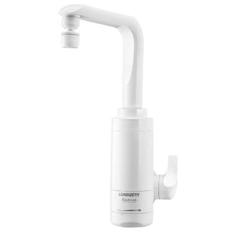 Torneira Elétrica Lorenzetti 4600W 127V Essence Bancada Branco