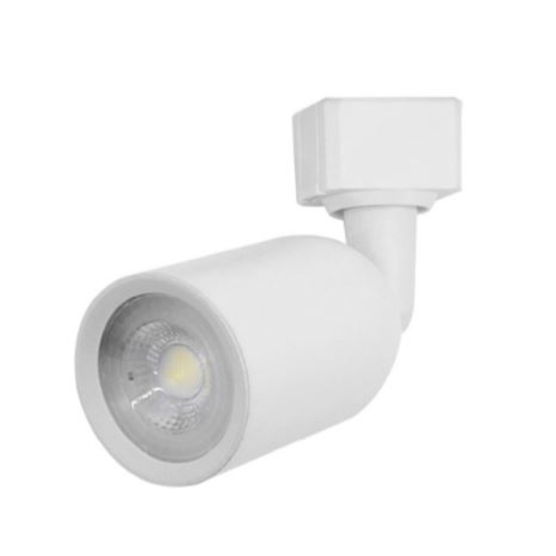 Spot Led Trilho Taschibra 6W Luz Amarela MR16 Branco