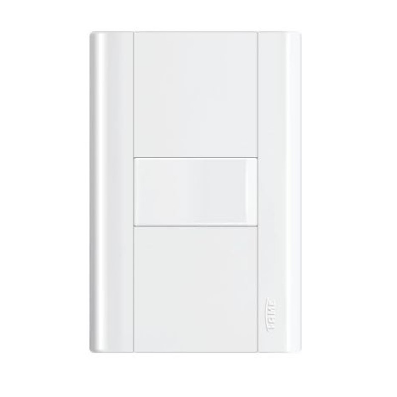 Conjunto Interruptor Paralelo Fame Modulare Branco R.442