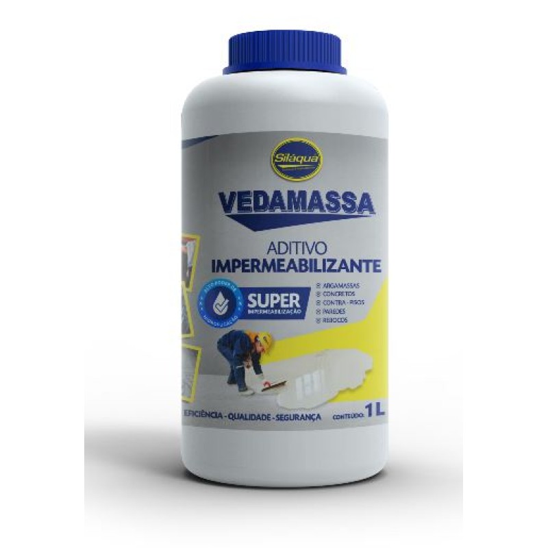 Impermeabilizante Vedamassa Siláqua 1 Litro