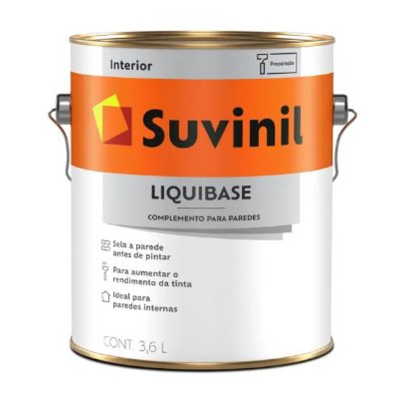 Fundo Liquibase Suvinil 3,6 Litros Incolor