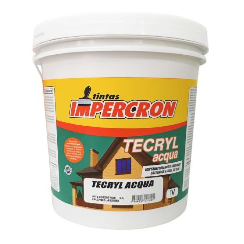 Impermeabilizante Acrílico Impercron Tecryl Acqua 18 Litros Vinho