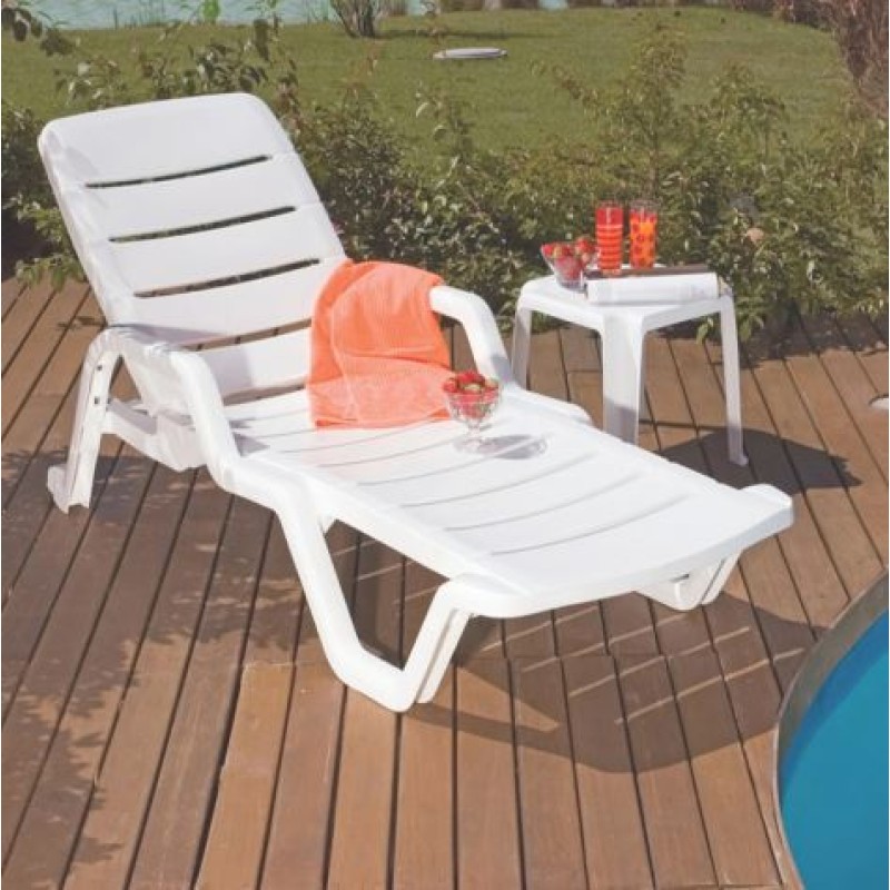 Espreguiçadeira Tramontina Leblon Branco R.92256/010