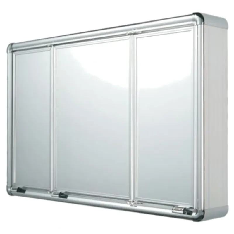Armário Sobrepor Astra 73x45cm Alumínio R.PLB14S