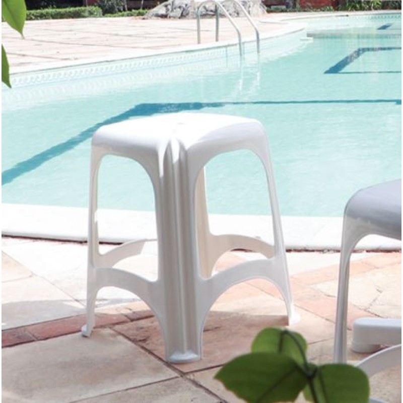 Banqueta Tramontina Niteroi Branca