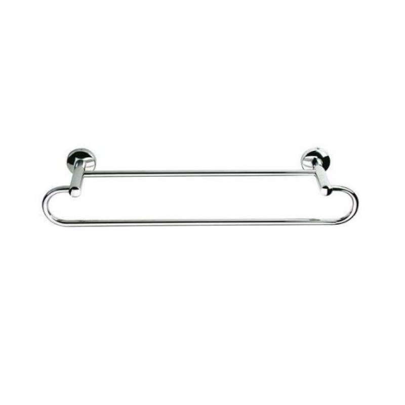 Porta Toalha Duplo Jackwal Standard Cromado Ref 2886