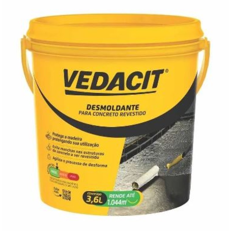 Desmoldante Vedacit 3,6 Litros
