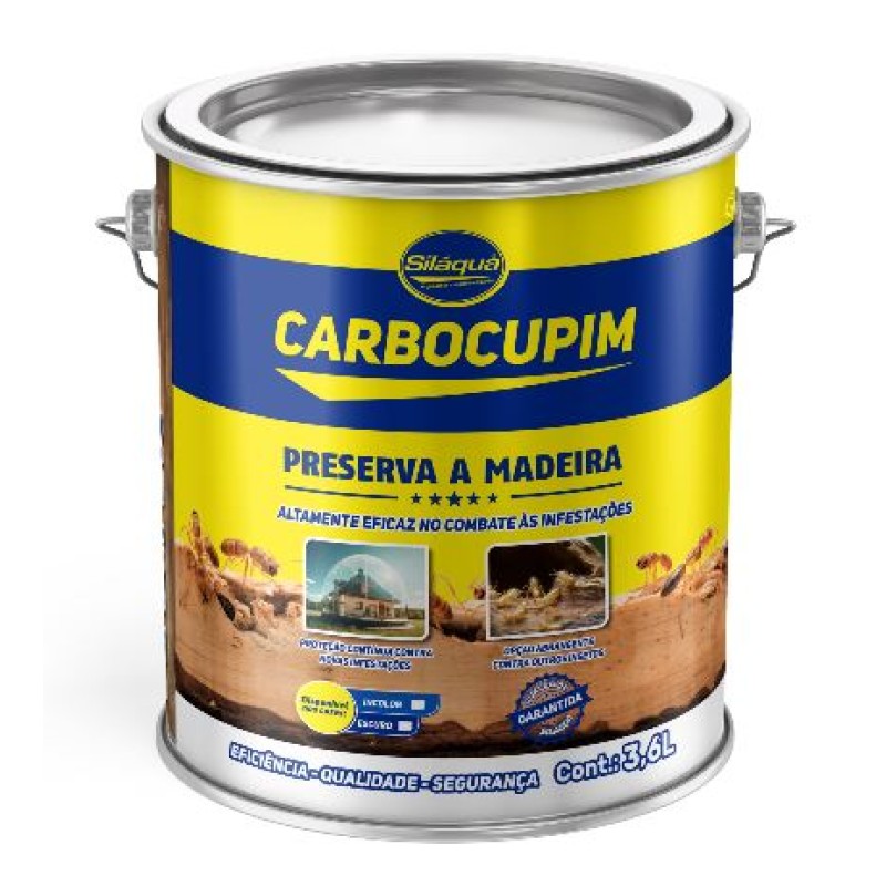 Cupinicida Carbo Cupim Siláqua 3,6 Litros Incolor