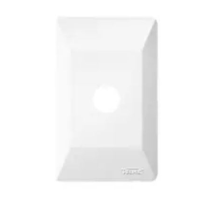 Placa 1 Furo Fame Sistema Externo Branco R.9360