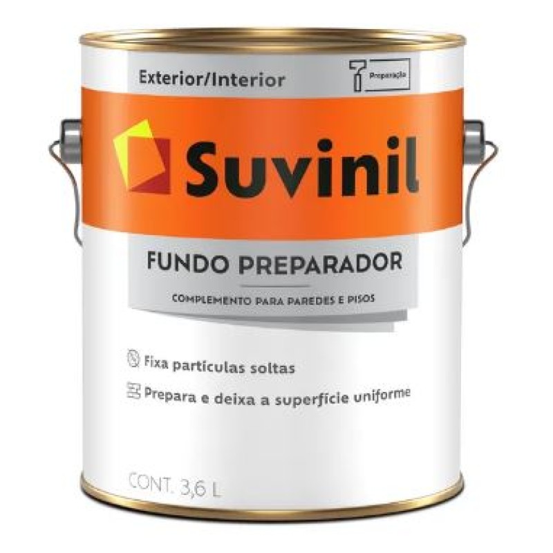 Fundo Preparador Para Parede Suvinil 3,6 Litros