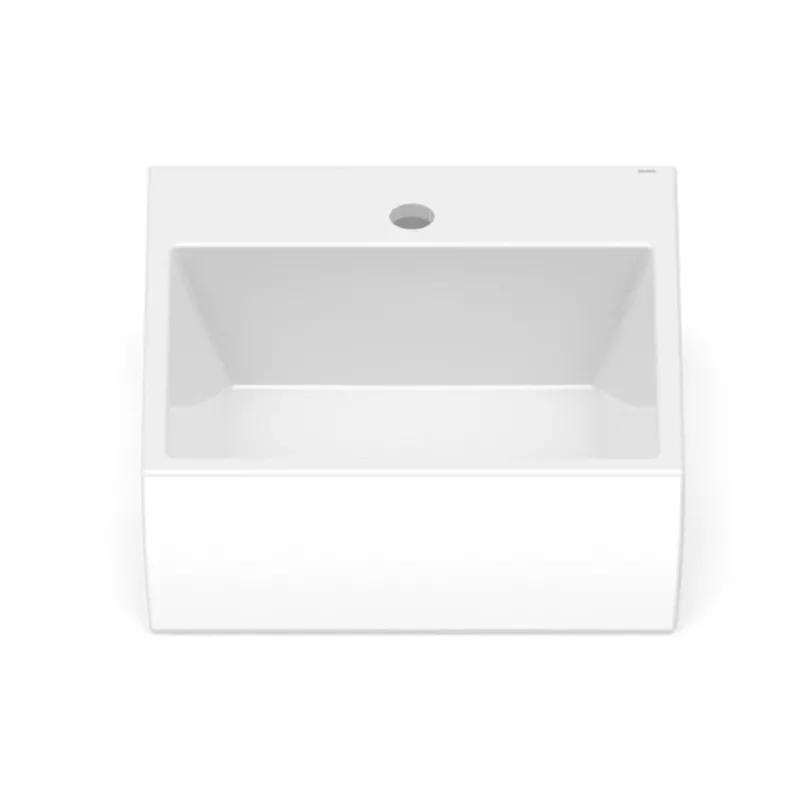 Cuba de Semi Encaixe Quadrada Incepa 41 cm x 41 cm Branco
