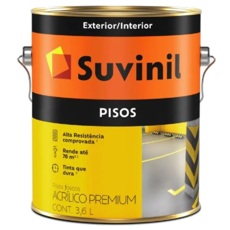 Tinta Piso Suvinil 3,6 Litros Verde