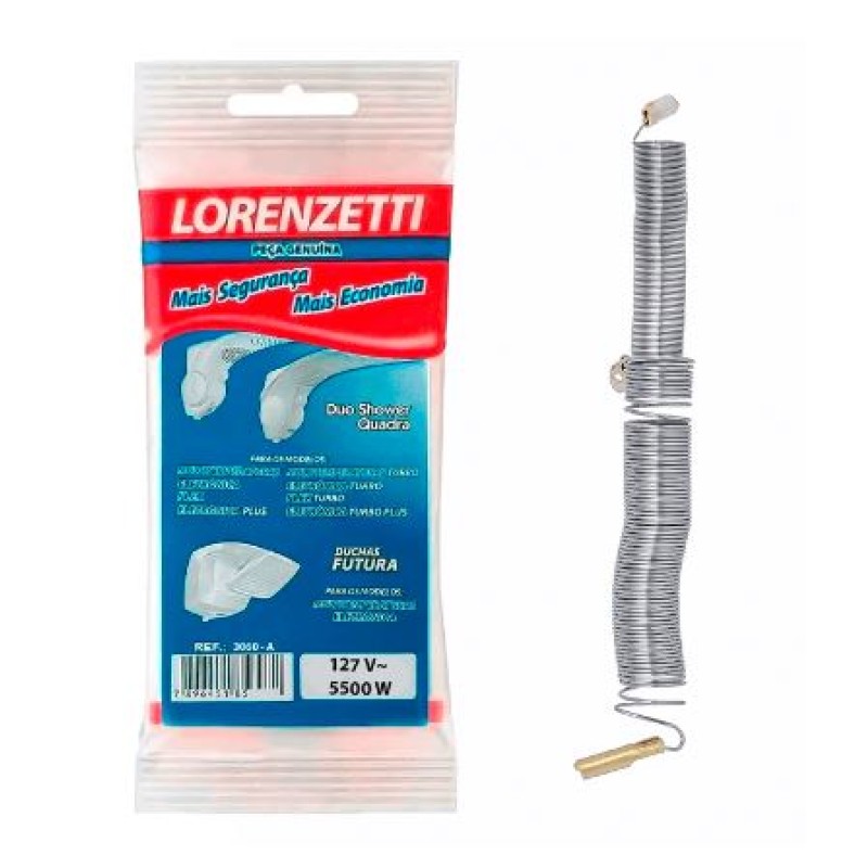 Resistência Chuveiro Lorenzetti 5500W 127V Duo Shower