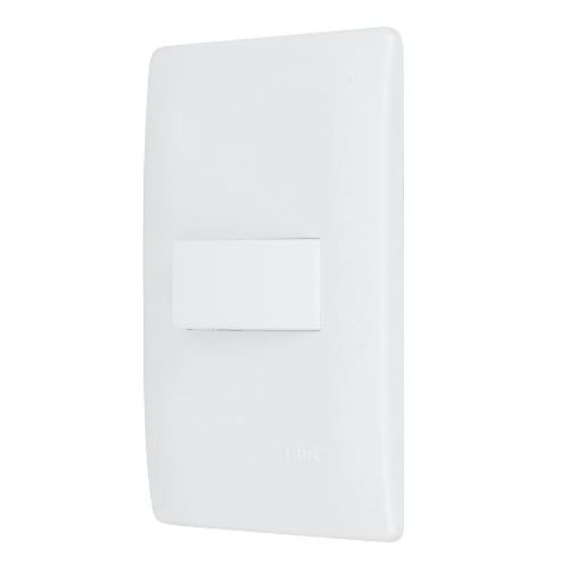 Conjunto 1 Interruptor Paralelo Fame Habitat Branco R.2092