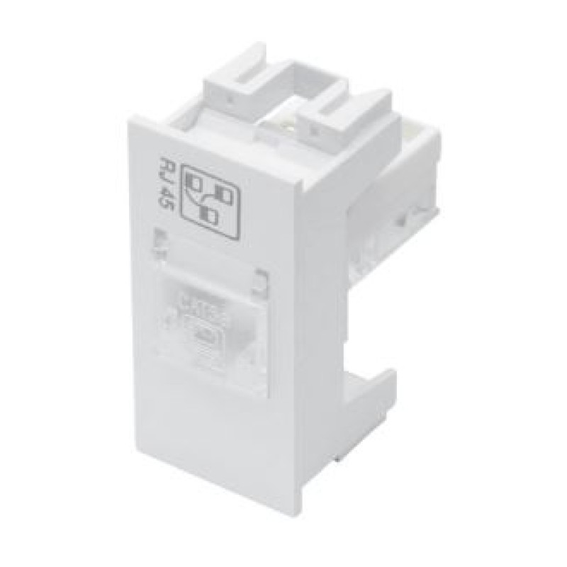 Módulo Tomada RJ45 8 Vias Fame Habitat Branco R.2065