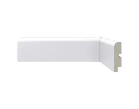 Rodapé Santa Luzia 7 cm x 240 cm Branco S/F R.446 RP/BR
