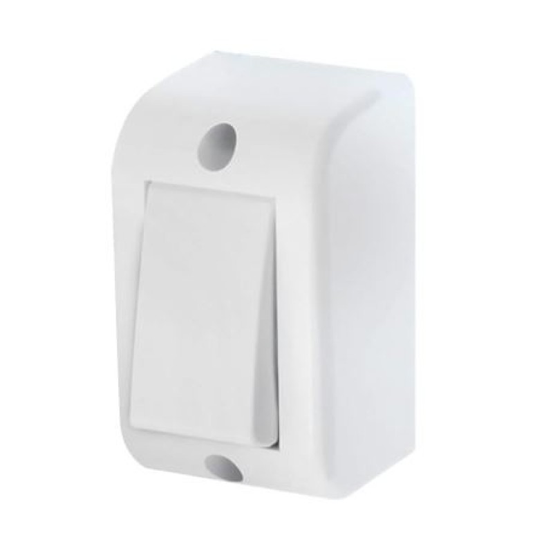 Interruptor Paralelo Sobrepor Fame Branco R.2542
