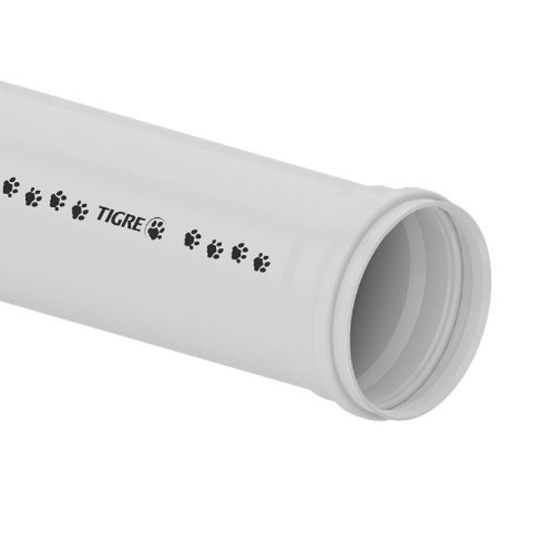 Tubo Esgoto Tigre 75 mm 6 Metros