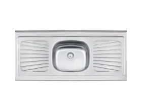Pia Cozinha Inox Tramontina New Raggi 1,20 Metros C/Válvula R.93041/527