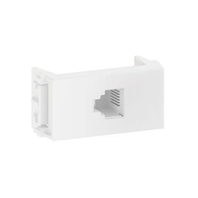 Módulo Tomada RJ11 4 Fios Weg Refinatto Branco R.13799465