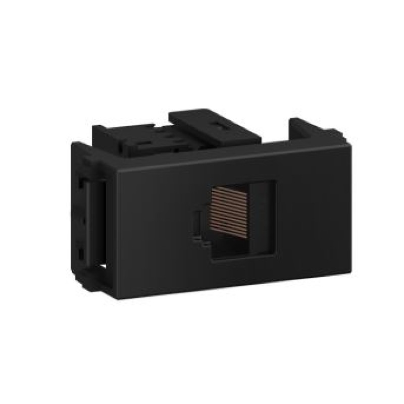 Módulo Tomada RJ45 CAT 5E Weg Refinatto Preto R.13799537