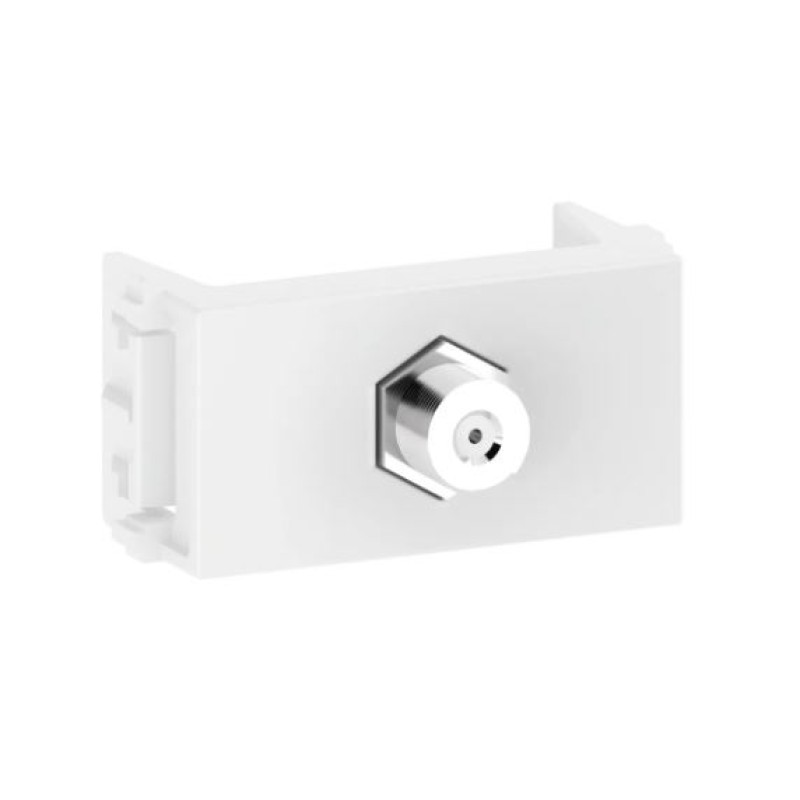 Módulo Tomada Antena TV Weg Refinatto Branco R.13799590