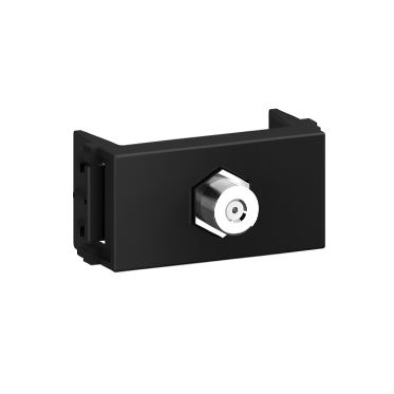 Módulo Tomada Antena TV Weg Refinatto Preto R.13799591