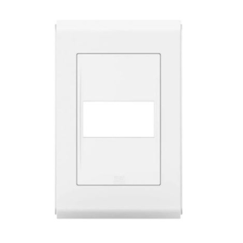 Placa 4x2 1 Posição Weg Refinatto Style Branco R.14106696
