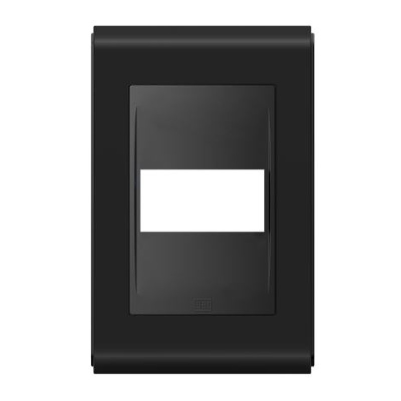 Placa 4x2 1 Posição Weg Refinatto Style Preto R.14106751