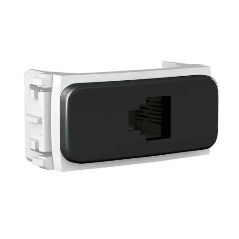 Módulo Tomada RJ11 4 Fios Weg Composé Preto R.13387544