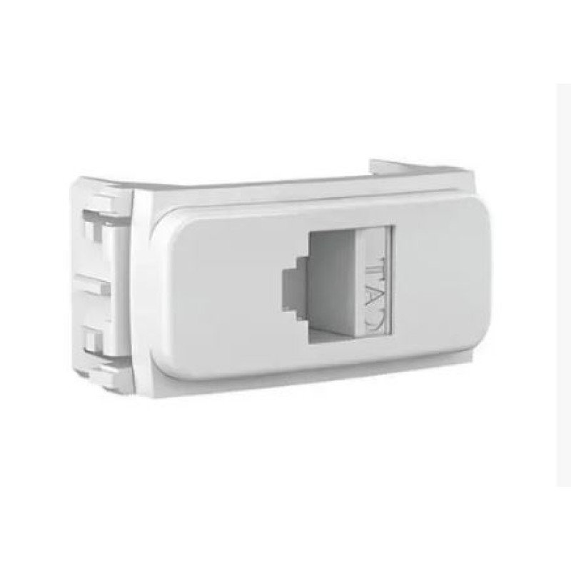 Módulo Tomada RJ45 CAT 5E Weg Composé Branco R.13206662