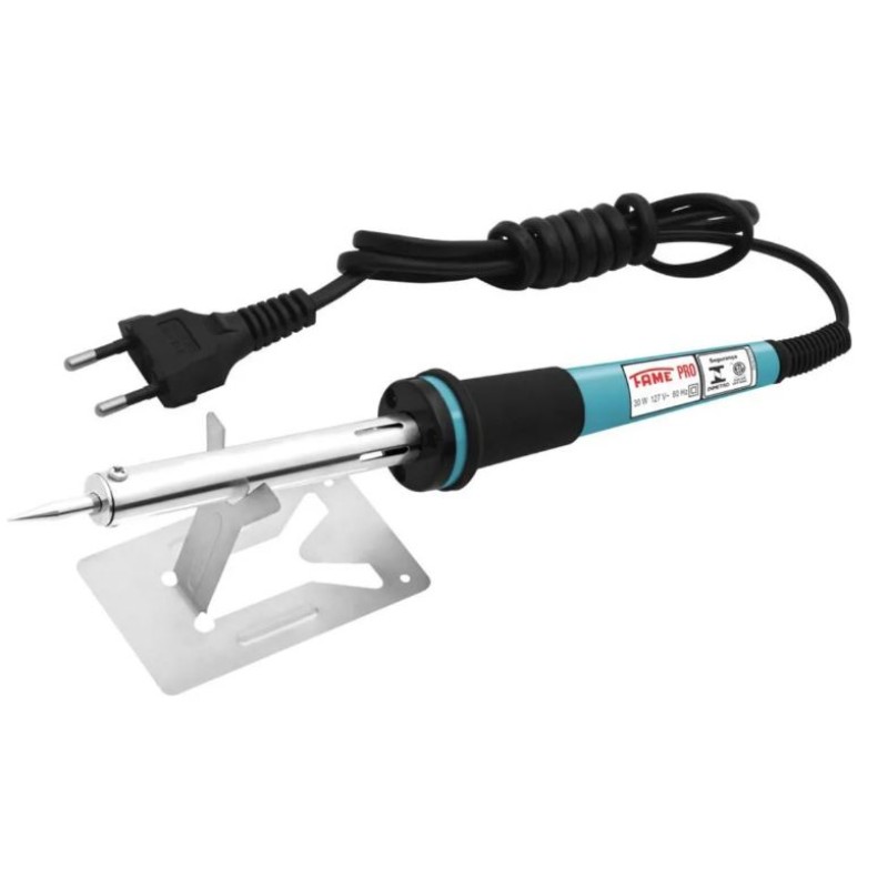 Ferro de Solda Fame 50W 127V Preto/Azul R.3788