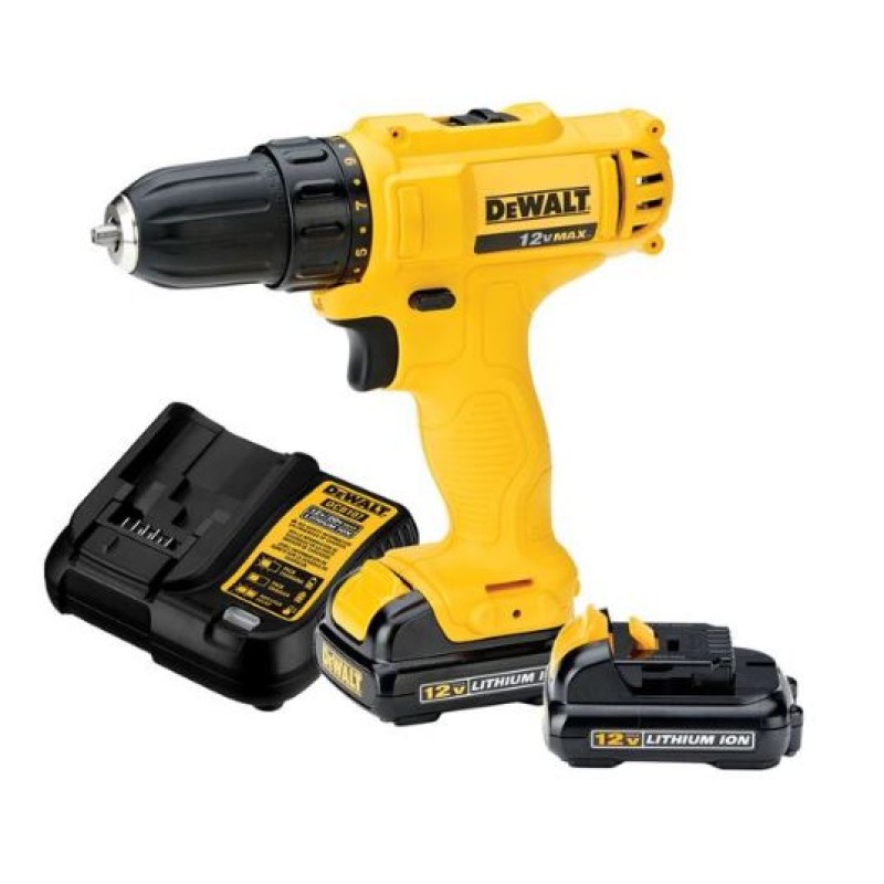 Parafusadeira/Furadeira Dewalt 12 Volts Ref DCD700LC1BR 