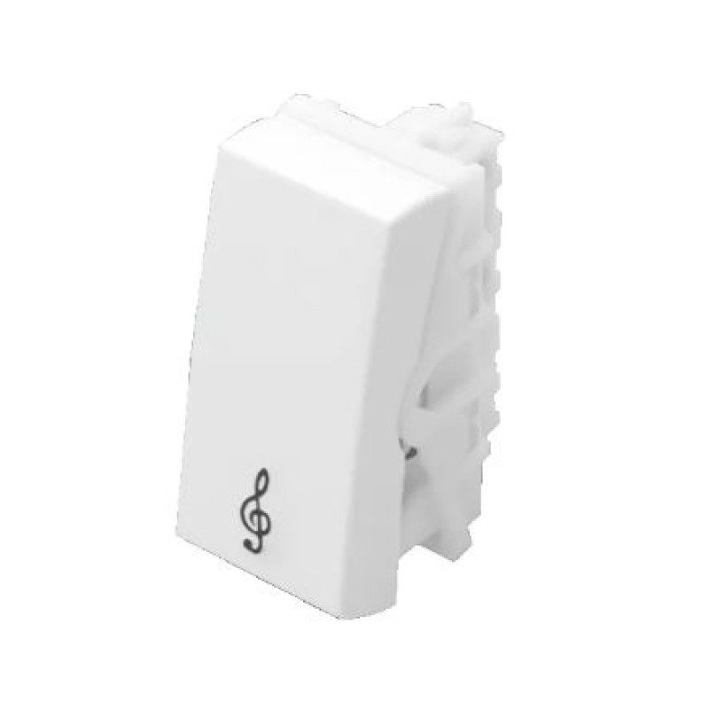 Módulo Pulsador Campainha Fame Modulare Branco R.2866
