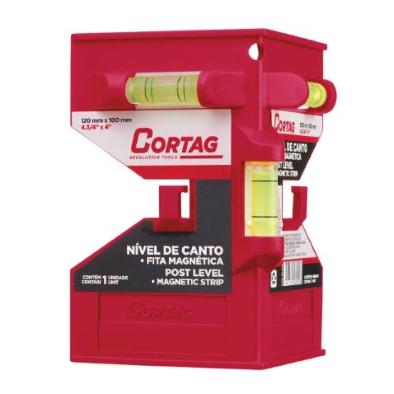 Nivel de Canto Cortag Vermelho