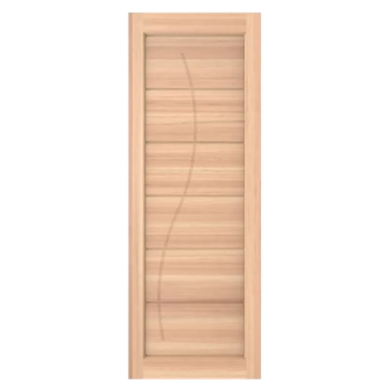 Porta Externa Eucalipto Reck 80 cm x 210 cm Natural Ref BB030