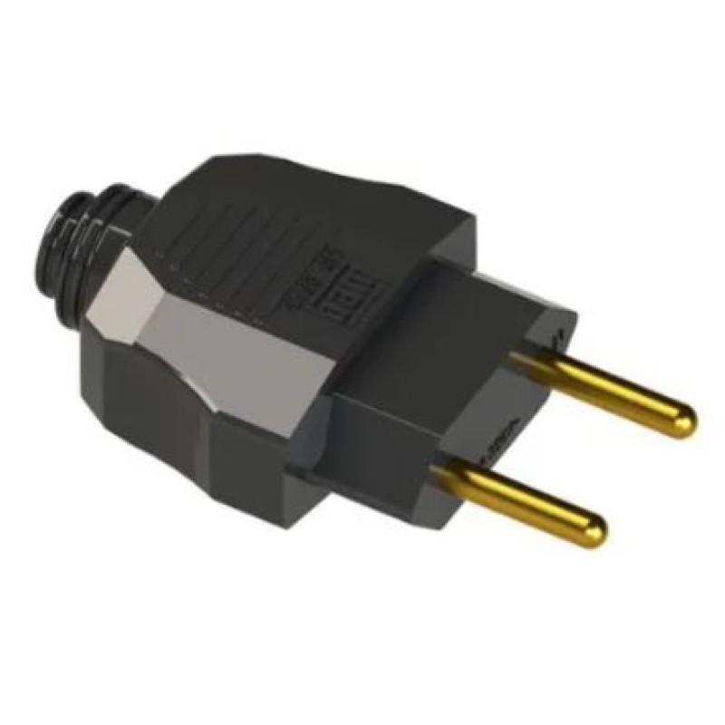 Plugue Macho 2p 10A Weg Preto R.13302092