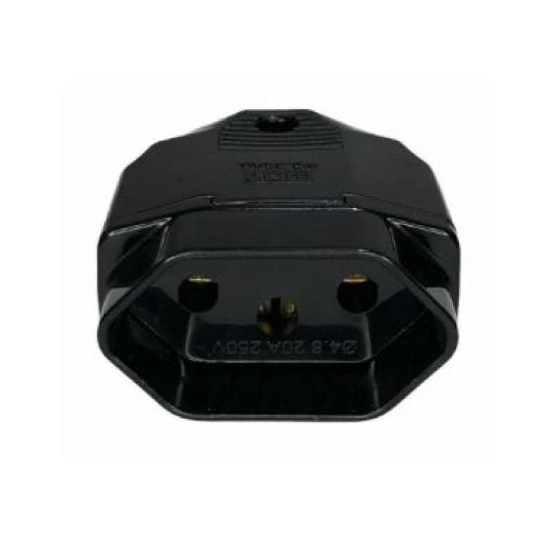 Plugue Fêmea 2p+T 20A Weg Preto R.13303226