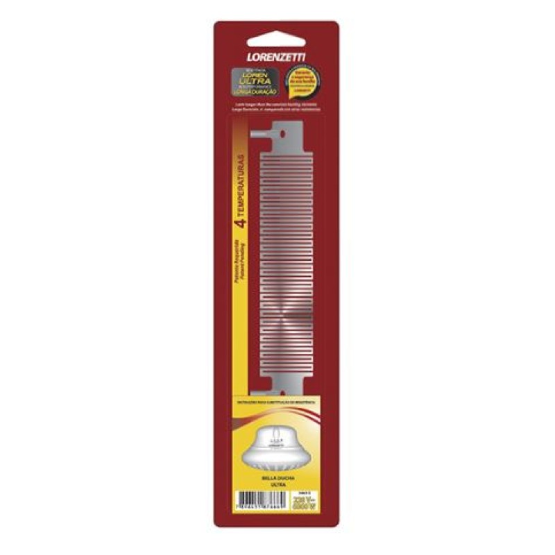 Resistência Chuveiro Lorenzetti 6800W 220V Bella Ducha Ultra