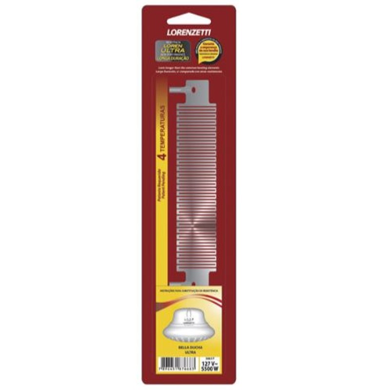 Resistência Chuveiro Lorenzetti 5500W 127V Bella Ducha Ultra