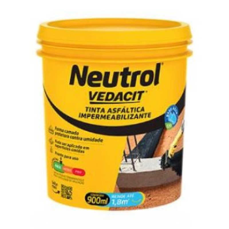 Impermeabilizante Neutrol Base de Água Vedacit 0,900 ml