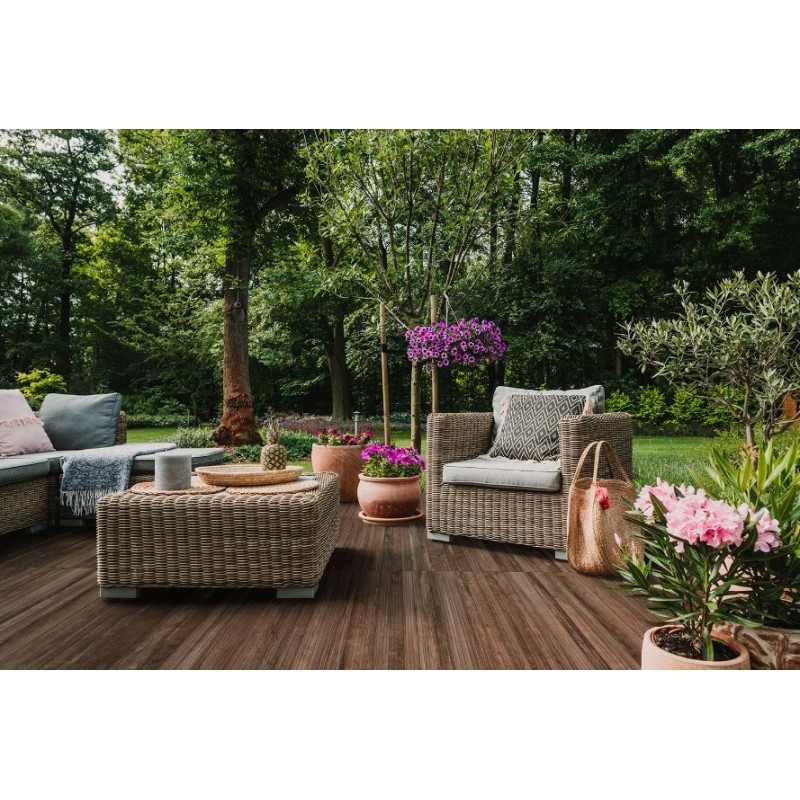 Porcelanato Delta Jatoba Deck 73cm x 73cm Rústico