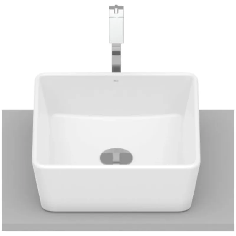 Cuba De Apoio Roca Optica CQ-35 35 cm Quadrado Branco