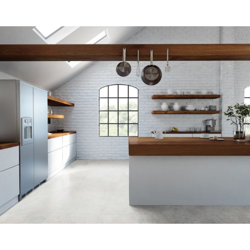 Porcelanato Delta Madrid Plata 84cm x 84cm Acetinado