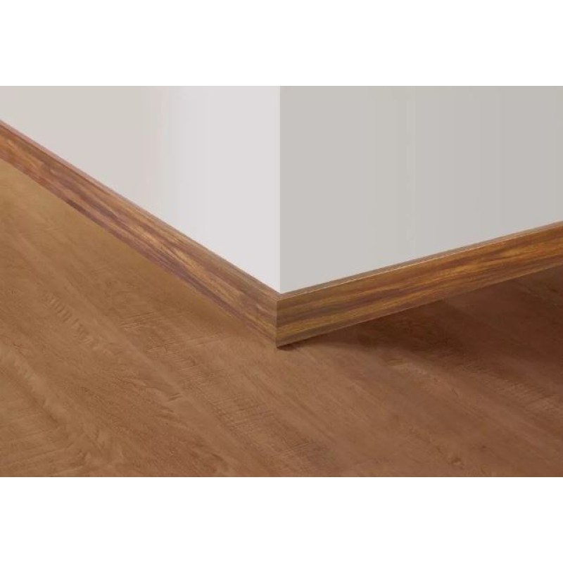 Rodapé Para Piso Laminado Linhaça Floorest 5 cm x 240 cm Ref 3004