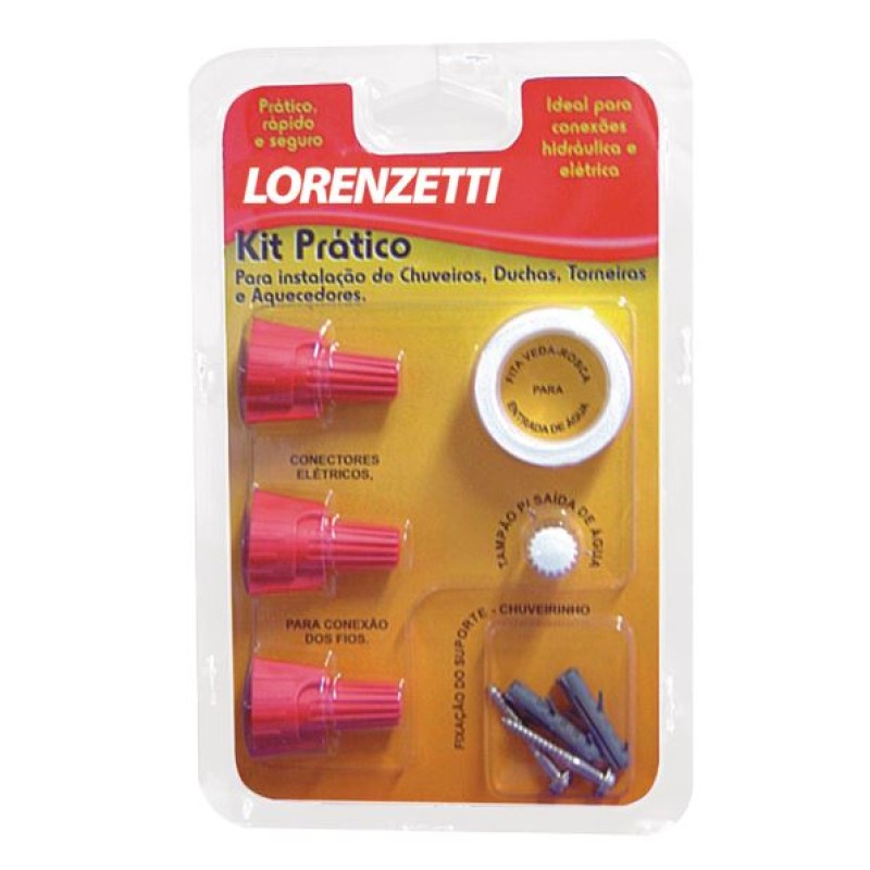 Kit Instalação para Chuveiros Elétricos Lorenzetti