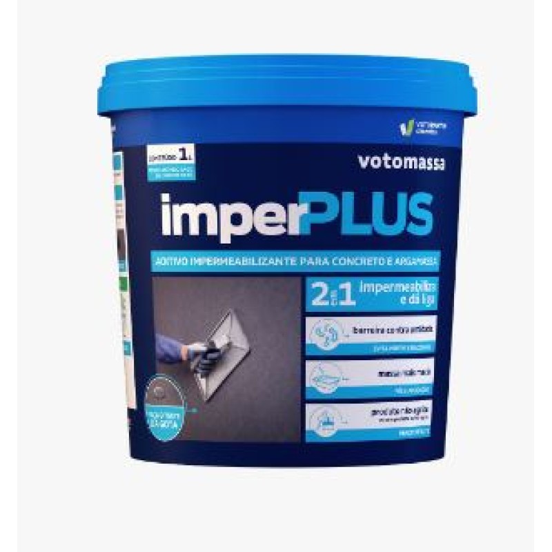 Aditivo Impermeabilizante Imperplus Votorantim 1 Litro 