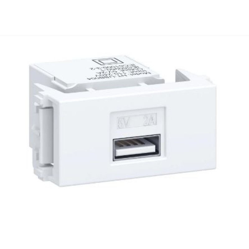 Módulo Tomada Carregador USB Weg Esatta Branco R.16026321